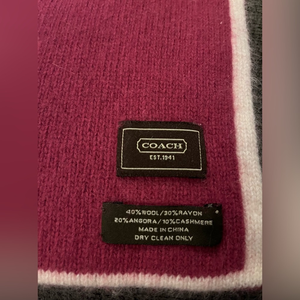 COACH SCARF